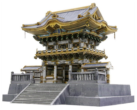Nikko Toshogu Shrine (Yomeimon) — храмовый комплекс Тосёгу в Никко, Япония
