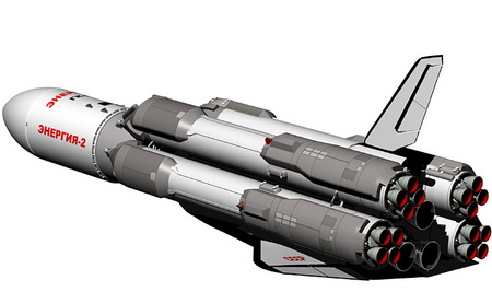 Проект полностью многоразовой ракеты-носителя «Энергия-2» - ГК-175  (СССР)